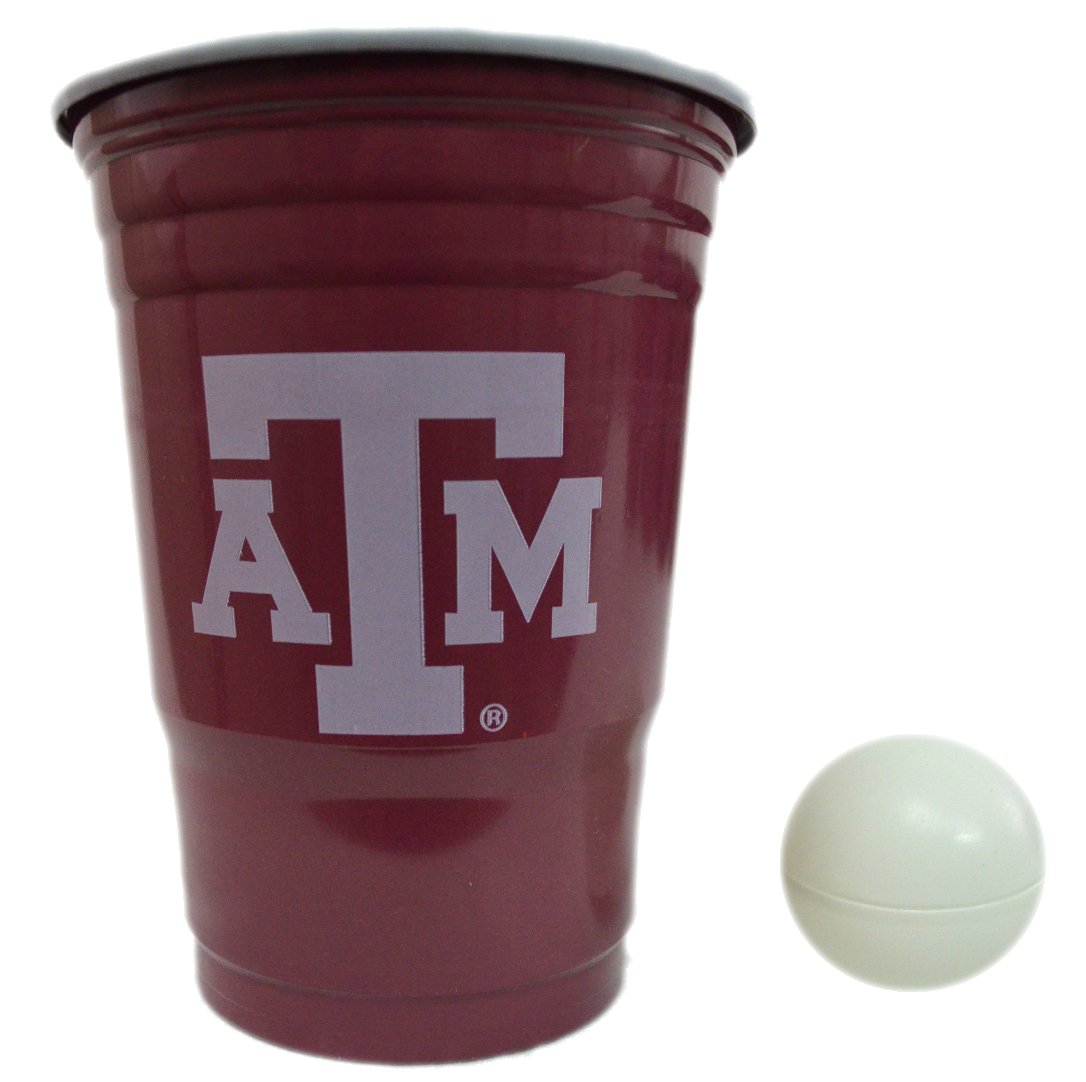 NCAA Fan Shop Beer Pong Set. Rep Your School, Alma Mater or Favorite Team with The Classic Game of College Beer Pong - Comes with 22 Cups and 6 Ping Pong Balls