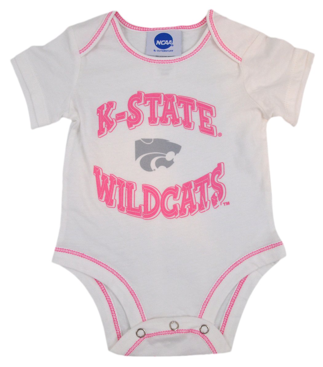 Official National Collegiate Athletic Association Fan Shop Authentic NCAA Baby Pink 2-pack Body Suit Onesies. Get the Little Ones Started Early Representing their Future College and Show School Pride