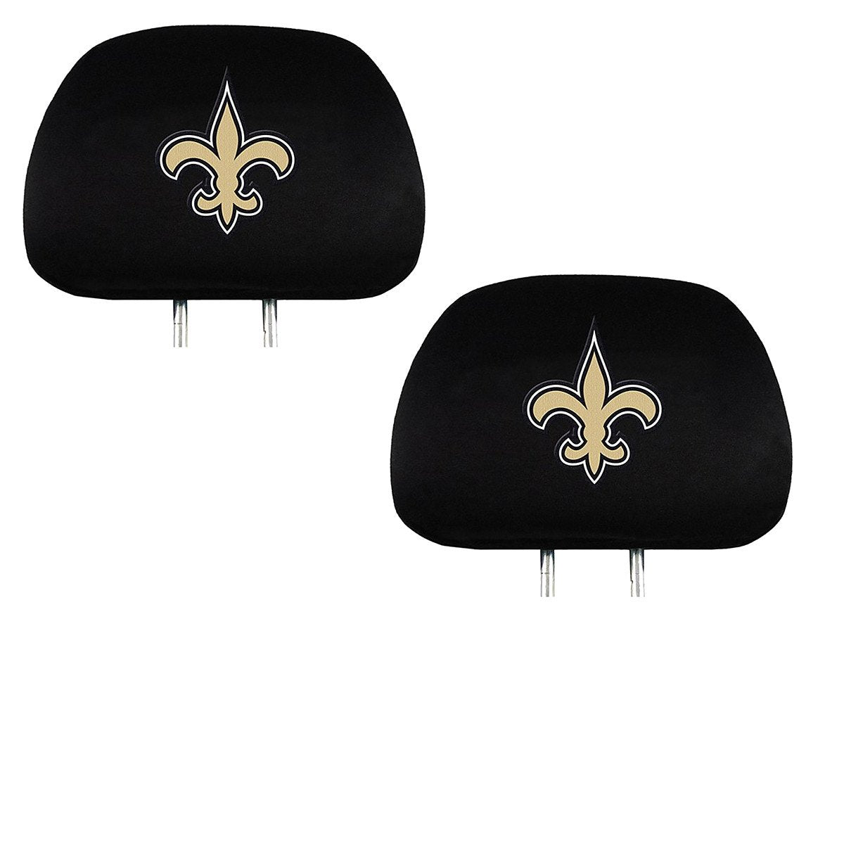 Official National Football League Fan Shop Authentic Headrest Cover (New Orleans Saints)