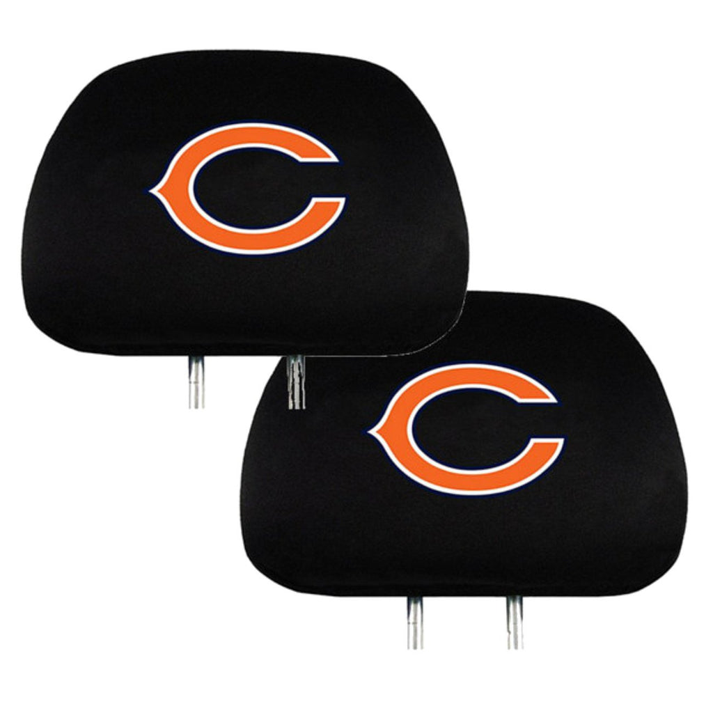 Official National Football League Fan Shop Authentic Headrest Cover (Chicago Bears)