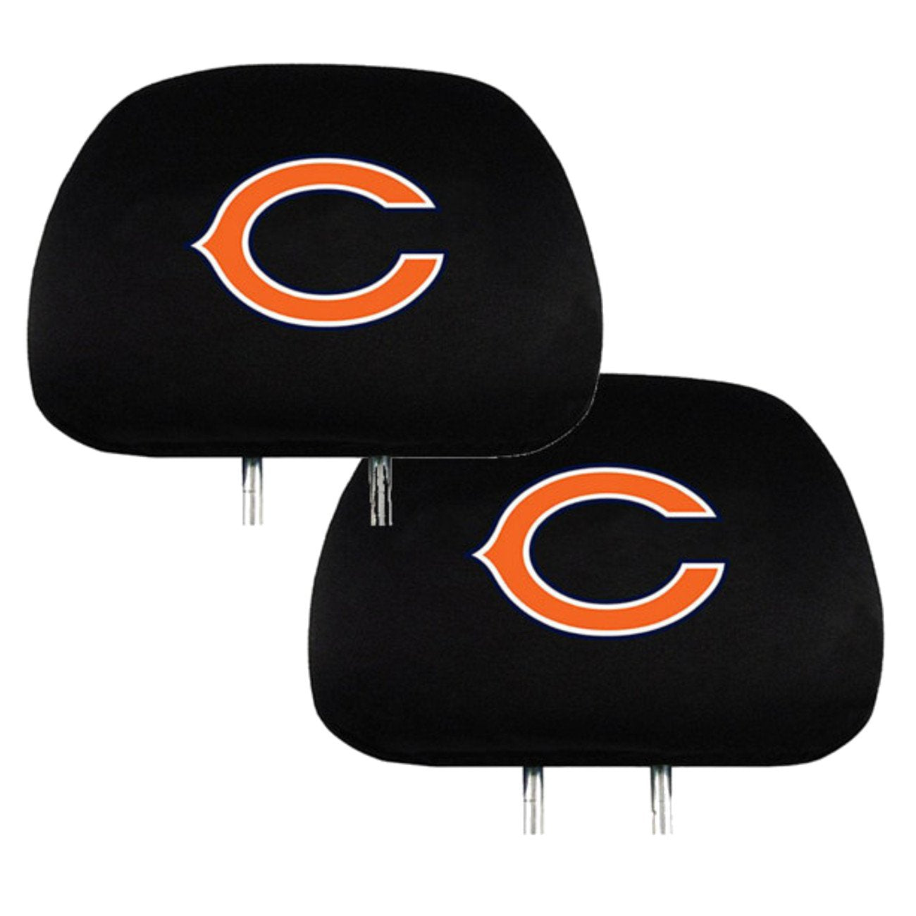 Official National Football League Fan Shop Authentic Headrest Cover (Chicago Bears)