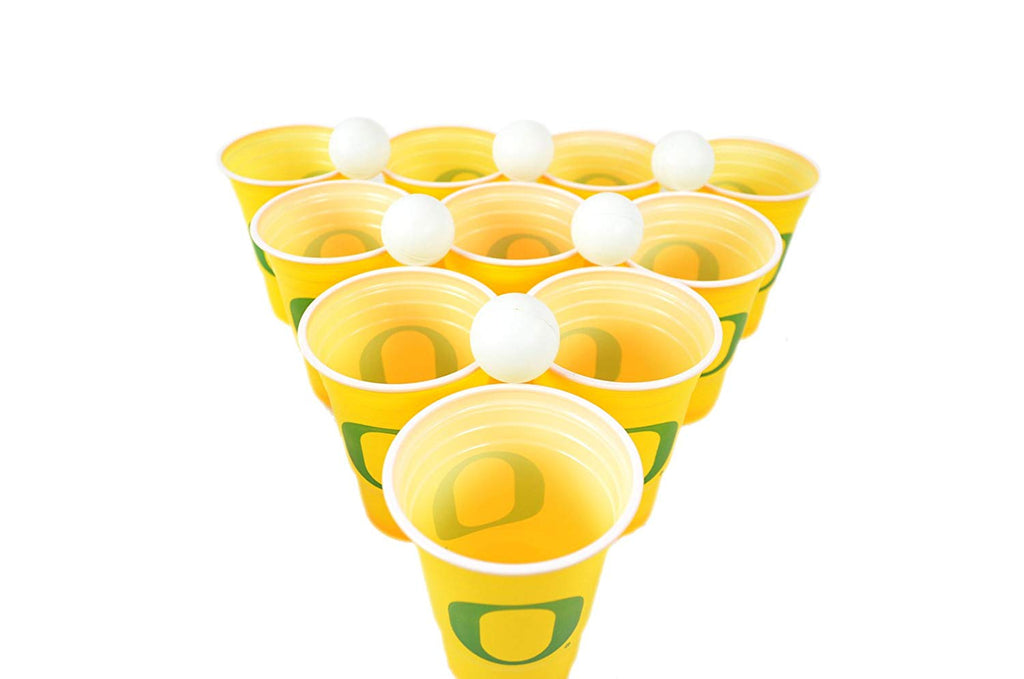 NCAA Fan Shop Beer Pong Set. Rep Your School, Alma Mater or Favorite Team with The Classic Game of College Beer Pong - Comes with 22 Cups and 6 Ping Pong Balls