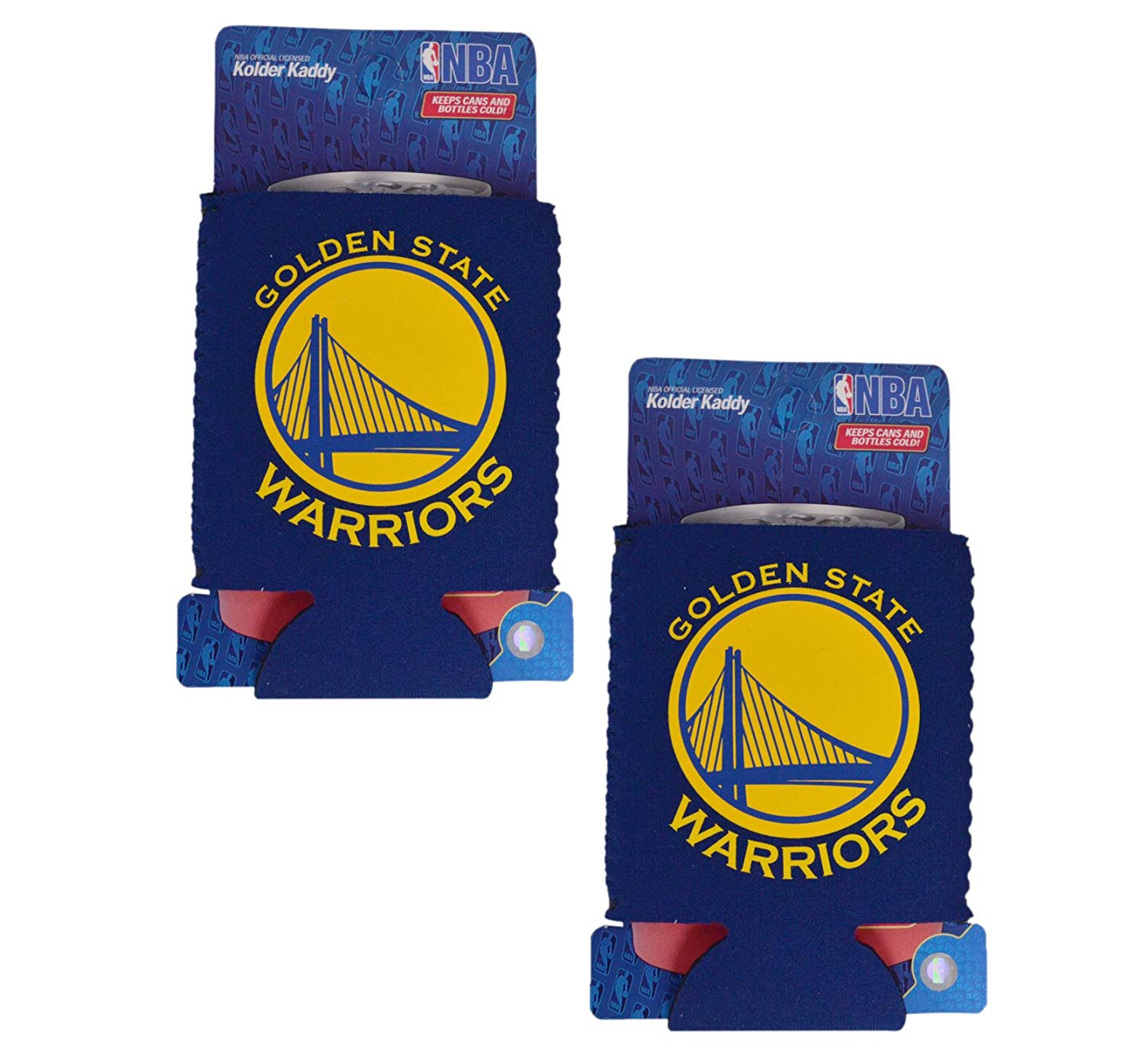 NBA Fan Shop Authentic 2-Pack Insulated 12 Oz Cold Can Cooler/Holder. Show Team Pride At Home, Tailgating or at the Game. Great for Fans