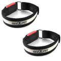 Mixxfit 2-Pack Reflective LED Adjustable High Visibility Armbands. Running Hiking Cycling Jogging in Dusk and at Night - Safety First