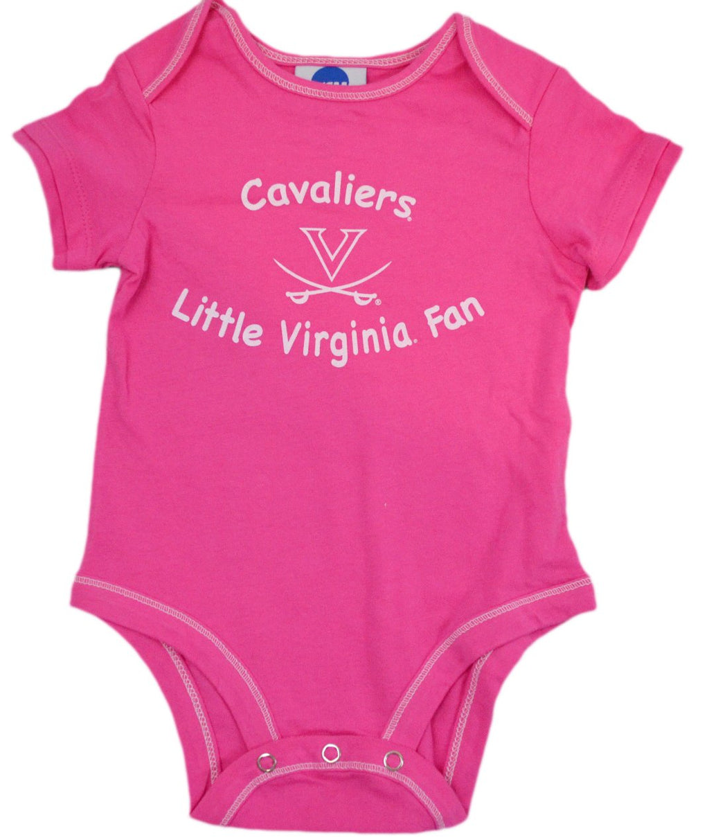 Official National Collegiate Athletic Association Fan Shop Authentic NCAA Baby Pink 2-pack Body Suit Onesies. Get the Little Ones Started Early Representing their Future College and Show School Pride