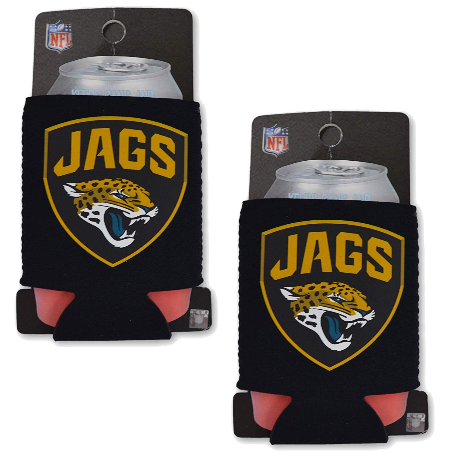 Official National Football League Fan Shop Authentic 2-Pack NFL Insulated 12 oz Can Cooler