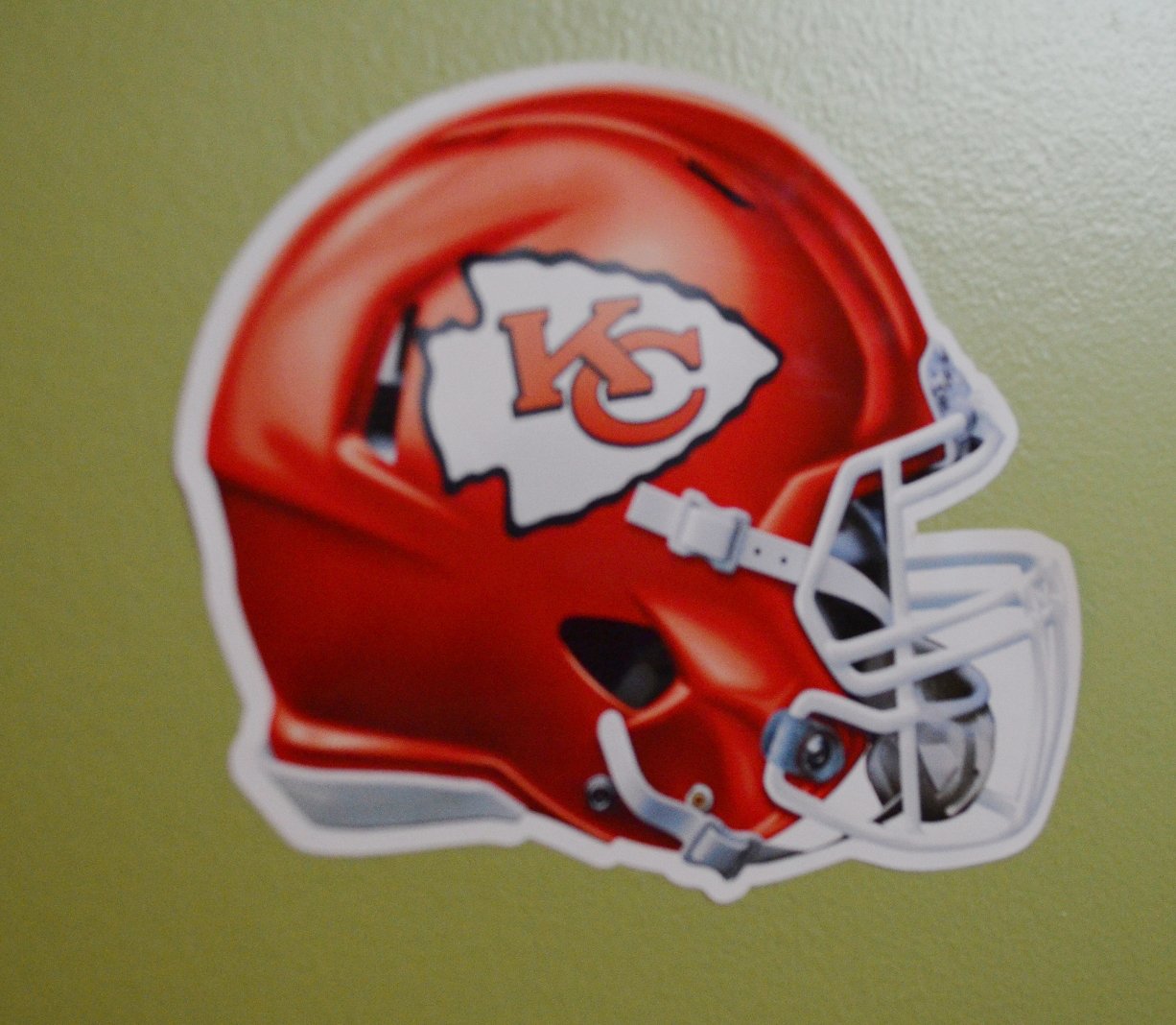 Official National Football League Fan Shop Licensed NFL Shop Multi-use Decals (Kansas City Chiefs)