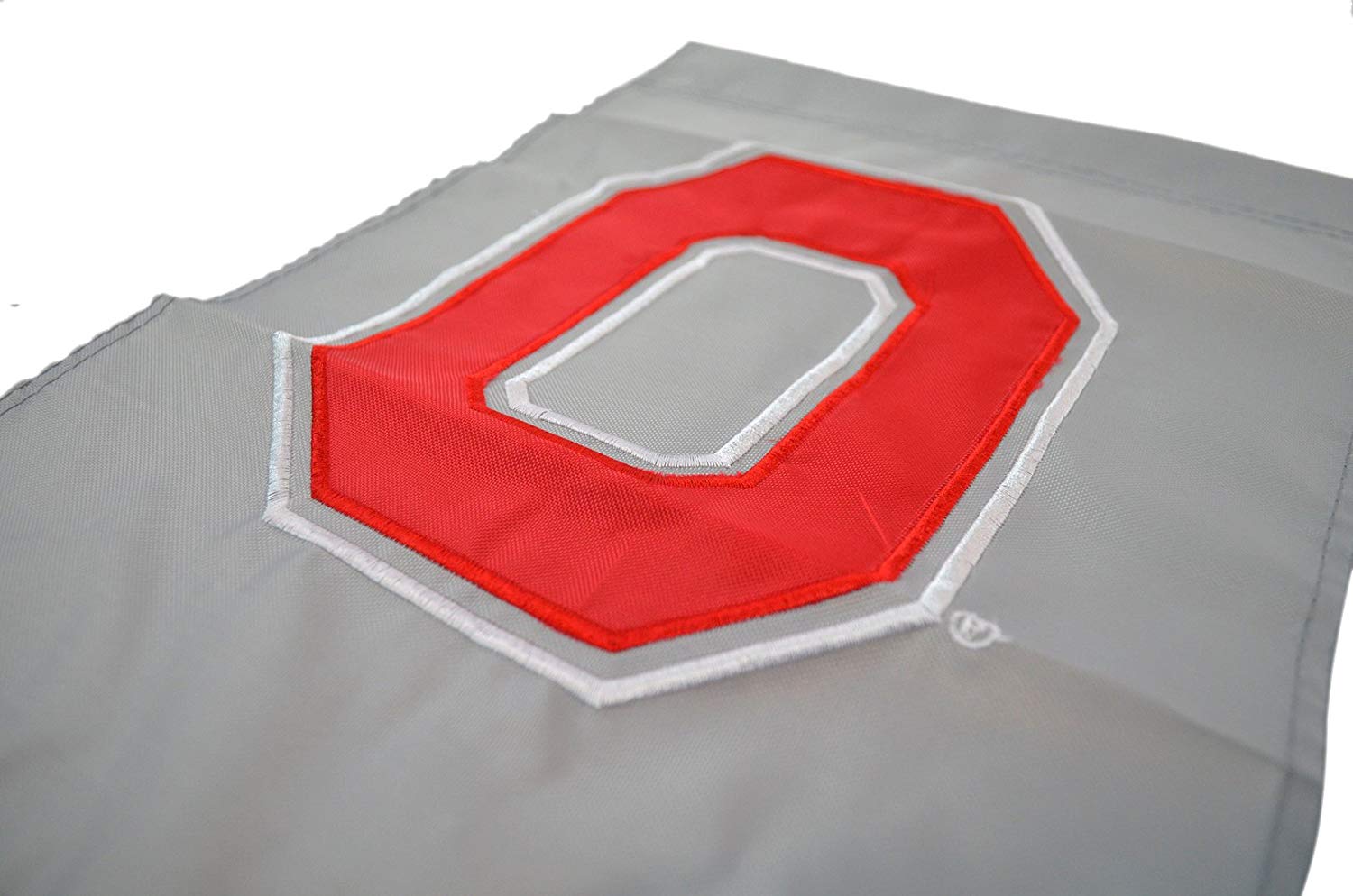 Party Animal Official National Collegiate Athletic Association Fan Shop Authentic NCAA 2-Pack Mini Embroidery Garden/Window Flag. Measures 15" x 10.5" with Window Hanger