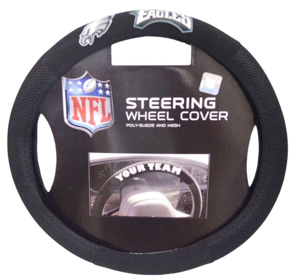 Fremont Die/TeamProMark Official National Football League Fan Shop Authentic NFL Auto Accessories Bundle - Team Steering Wheel Cover, Air Fresheners and Seat Belt Cover