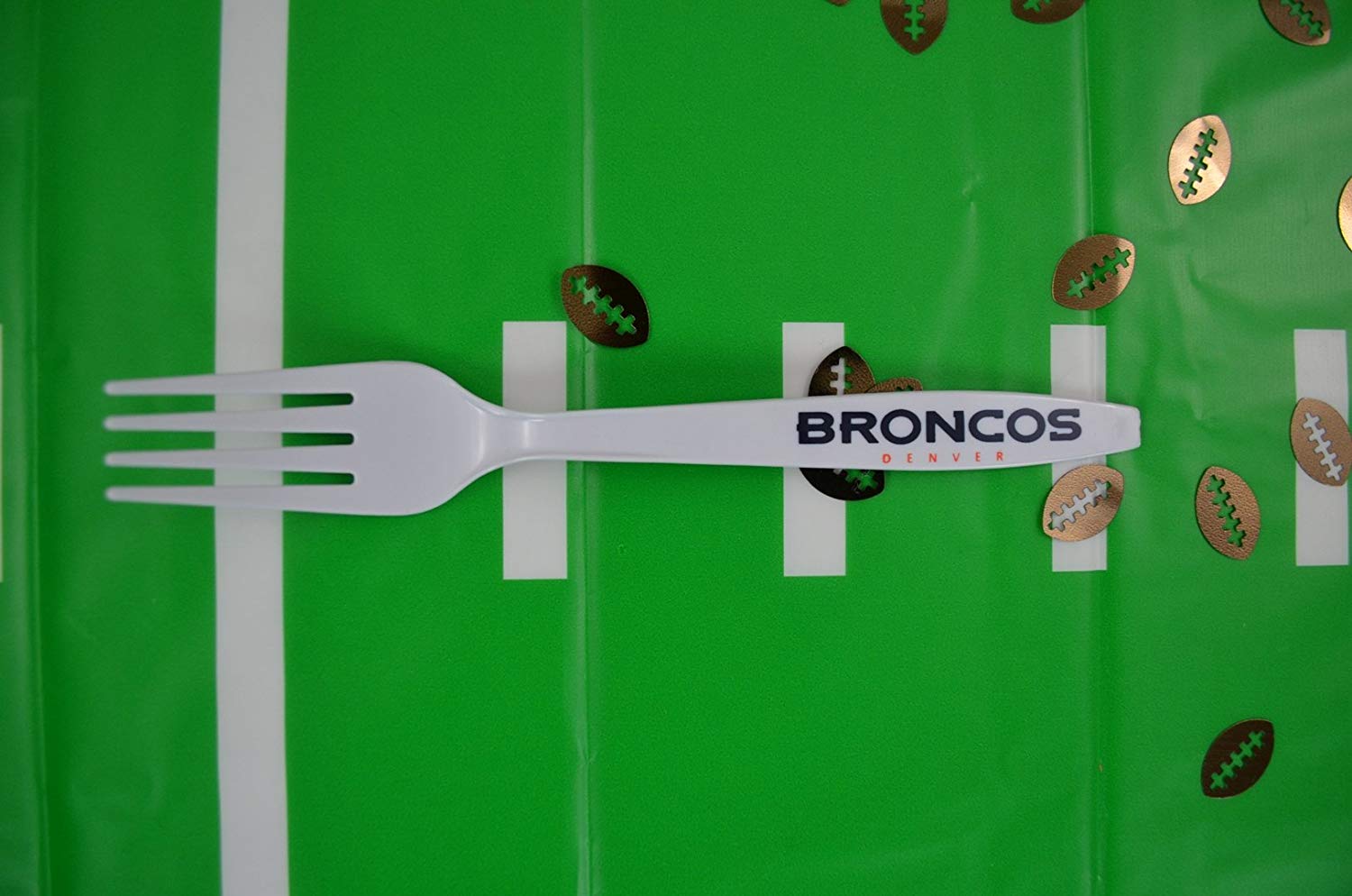 Duck House Official National Football Fan Shop Authentic NFL Tailgate Party Kit Bundle for 20 Fans - Table Setting and More