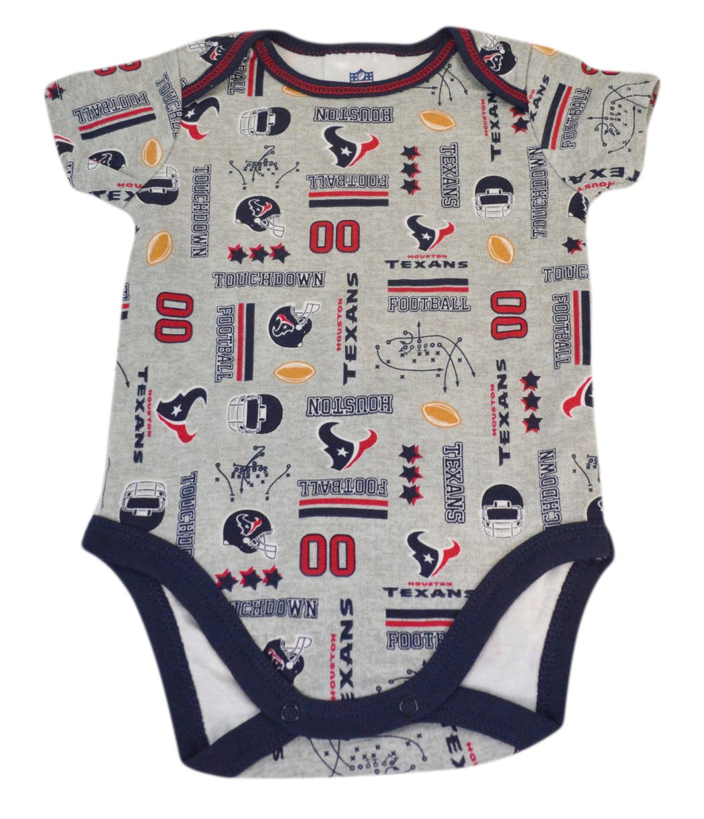  Official National Football League Fan Shop Authentic NFL Baby 3-pc Body Suit Onesie, Cap and Bib Bundled Set