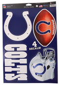 WinCraft Official National Football League Fan Shop Licensed NFL Shop Multi-use Decals (Indianapolis Colts)