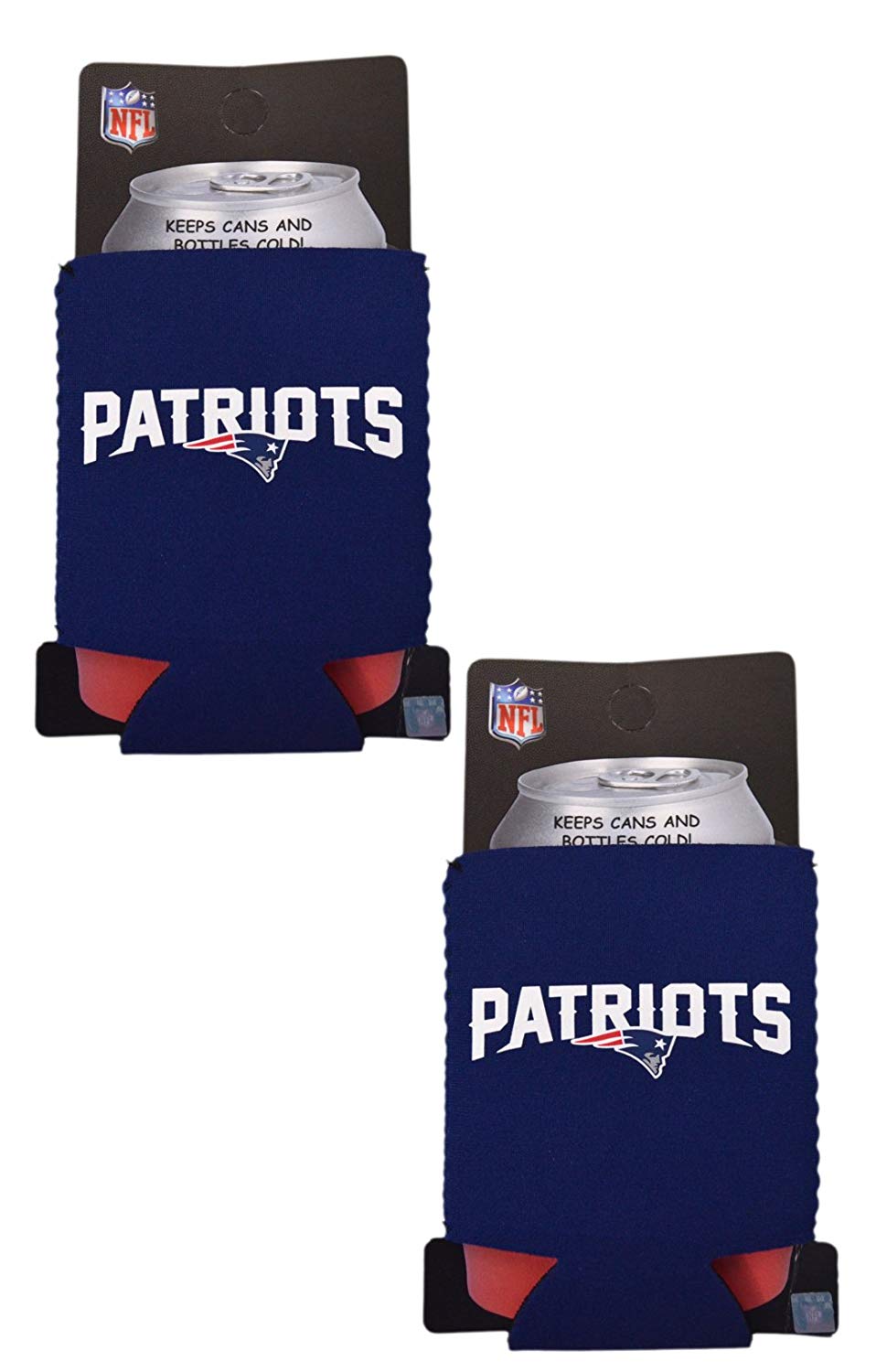 Official National Football League Fan Shop Authentic 2-Pack NFL Insulated 12 oz Can Cooler