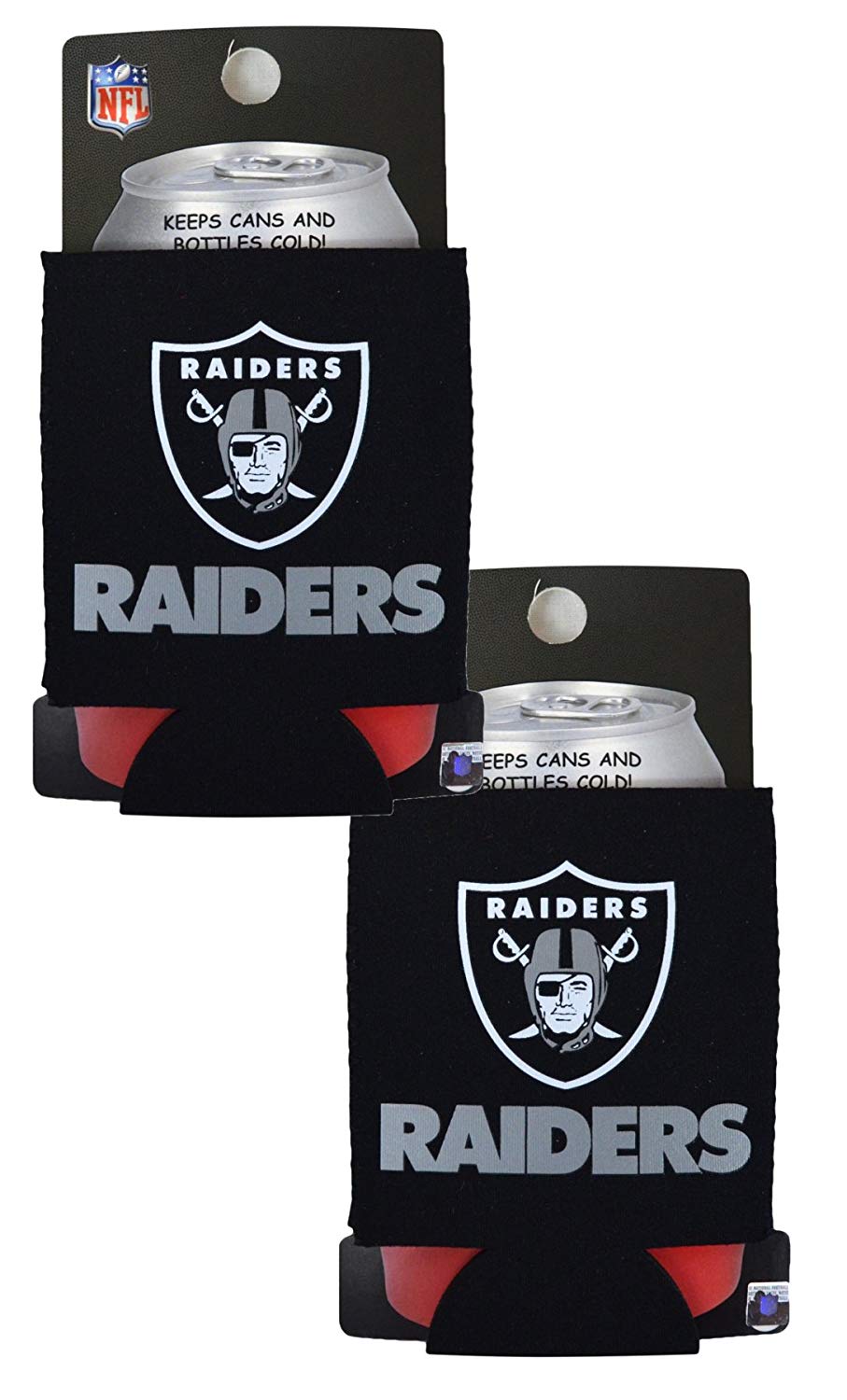 Official National Football League Fan Shop Authentic 2-Pack NFL Insulated 12 oz Can Cooler