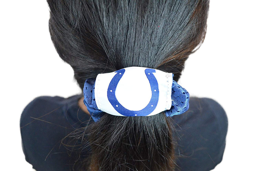 Official National Football League Fan Shop Authentic NFL Womens Infinity Scarf and Hair Scrunchie Bundle Set