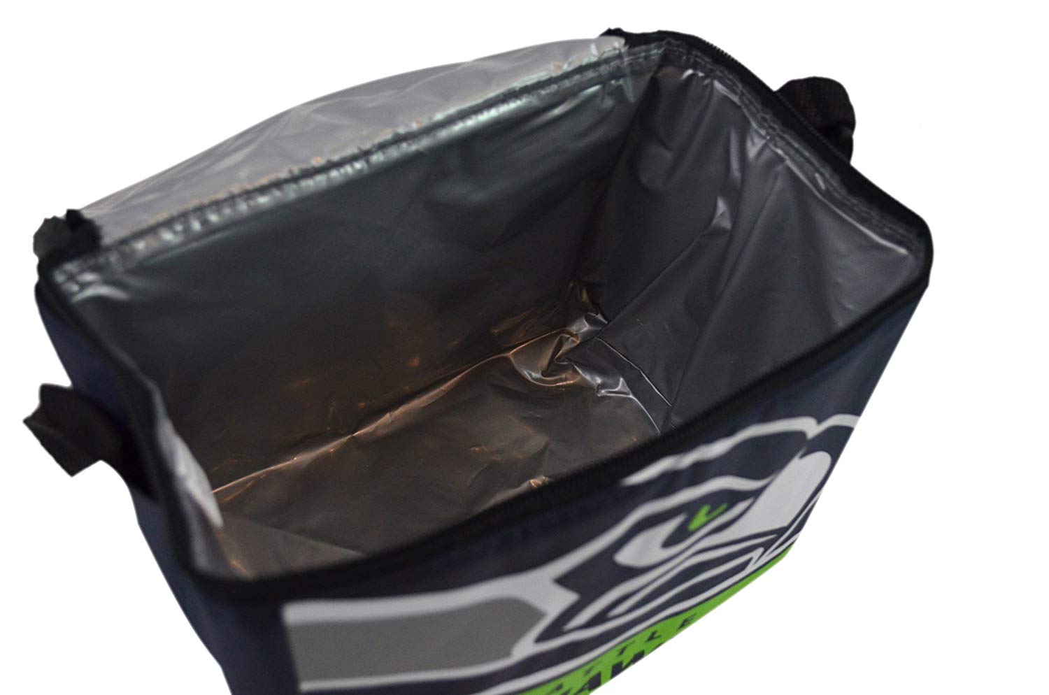 NFL Shop Collapsible Insulated Lunch Bag with Re-freezable Ice Packs Bundle