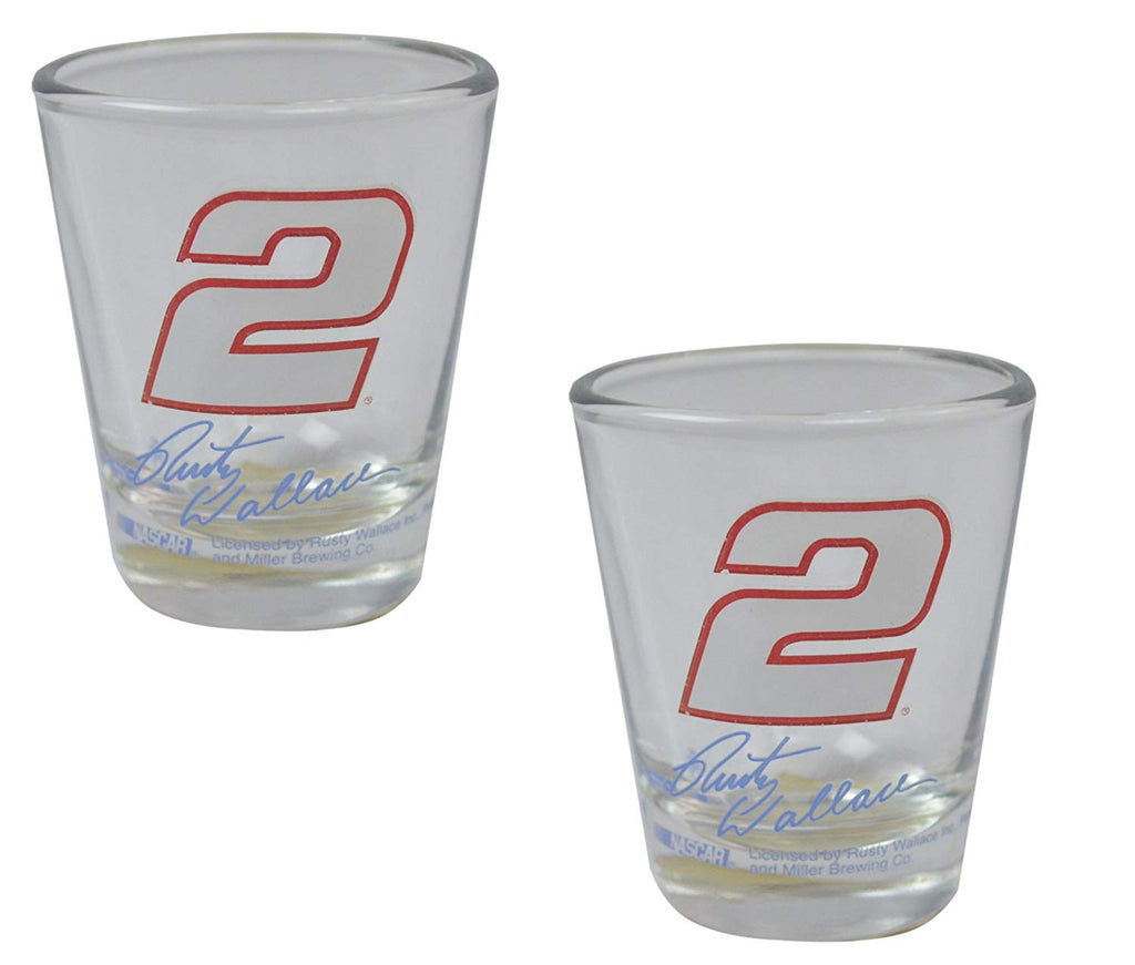 NASCAR Fan Shop 2-Pack 2 oz. Shot Glasses - Great Home Tailgate