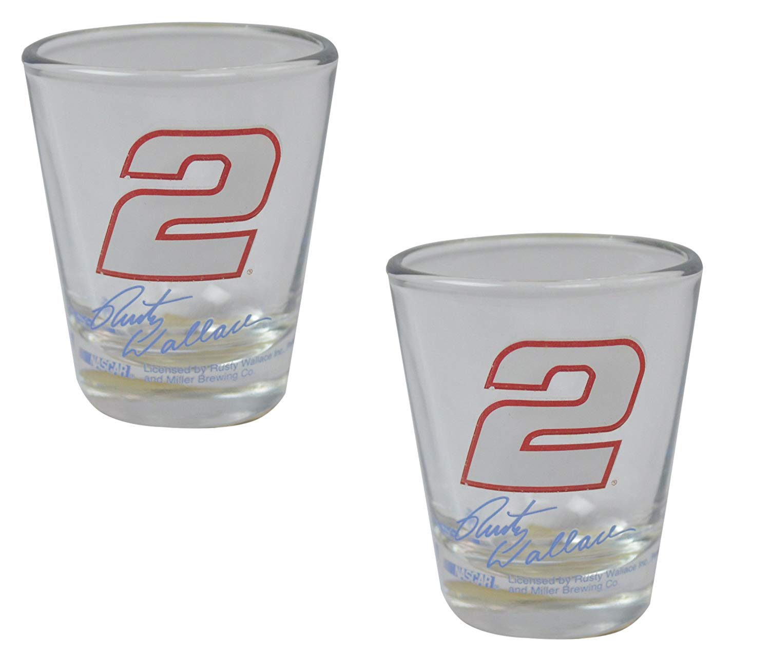 NASCAR Fan Shop 2-Pack 2 oz. Shot Glasses - Great Home Tailgate
