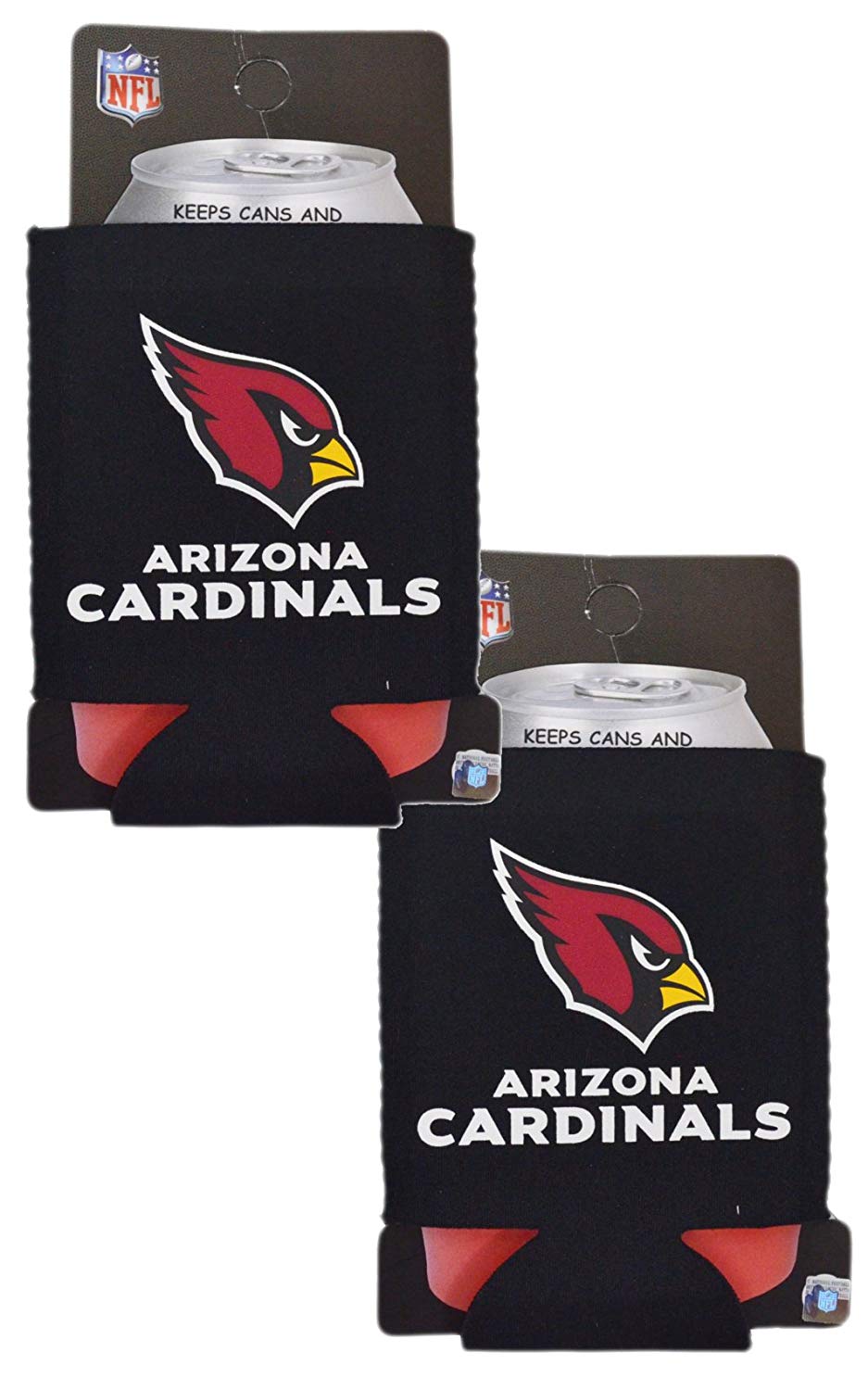 Official National Football League Fan Shop Authentic 2-Pack NFL Insulated 12 oz Can Cooler