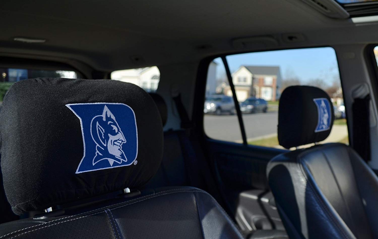 Headrest Cover Official National Collegiate Athletic Association Fan Shop Authentic NCAA Show School Pride Everywhere You Drive