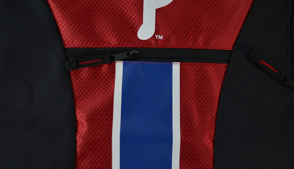 Forever CollectiblesInc Official Major League Baseball Fan Shop MLB Team Drawstring Backpack. Premium Quality with Sternum Cord Clip