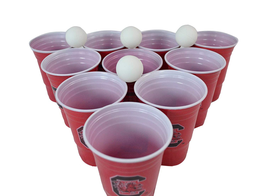 NCAA Fan Shop Beer Pong Set. Rep Your School, Alma Mater or Favorite Team with The Classic Game of College Beer Pong - Comes with 22 Cups and 6 Ping Pong Balls