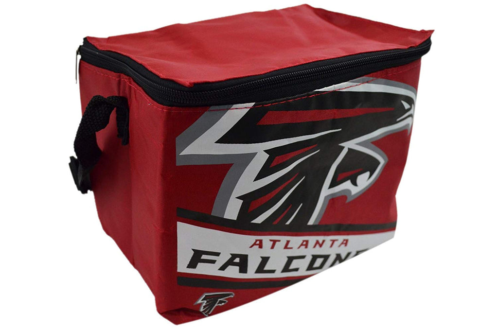 NFL Shop Collapsible Insulated Lunch Bag with Re-freezable Ice Packs Bundle
