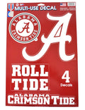 Official National Collegiate Athletic Association Fan Shop Licensed NCAA Shop Multi-use Decals. Show Team Pride At Home or Work with Four Independent Decals. Stick on Anything with a Smooth Surface.