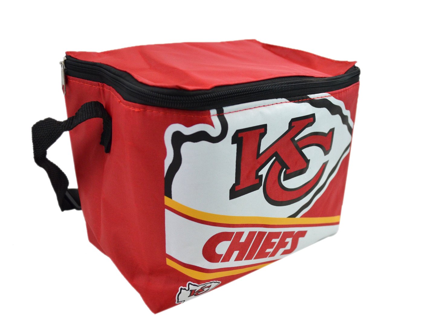 NFL Shop Collapsible Insulated Lunch Bag with Re-freezable Ice Packs Bundle
