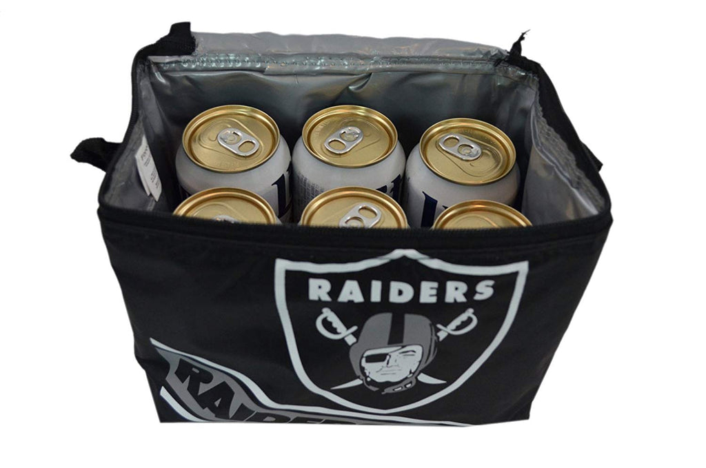 NFL Shop Collapsible Insulated Lunch Bag with Re-freezable Ice Packs Bundle