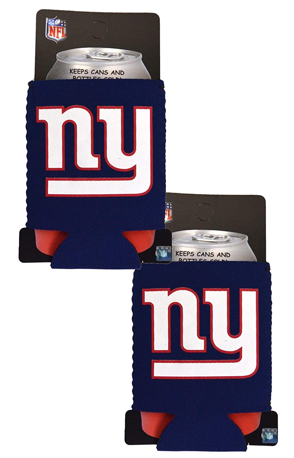 Official National Football League Fan Shop Authentic 2-Pack NFL Insulated 12 oz Can Cooler