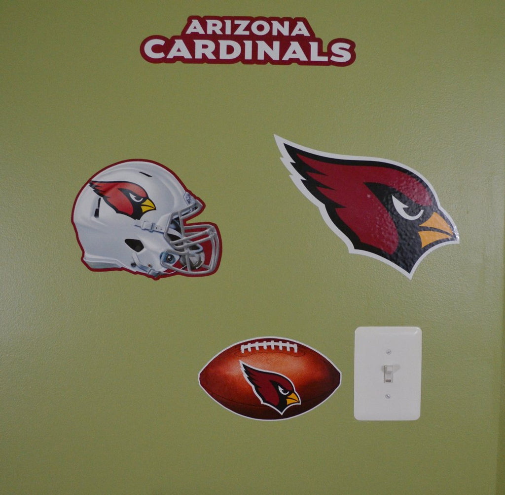 Official National Football League Fan Shop Licensed NFL Shop Multi-use Decals (Arizona Cardinals)
