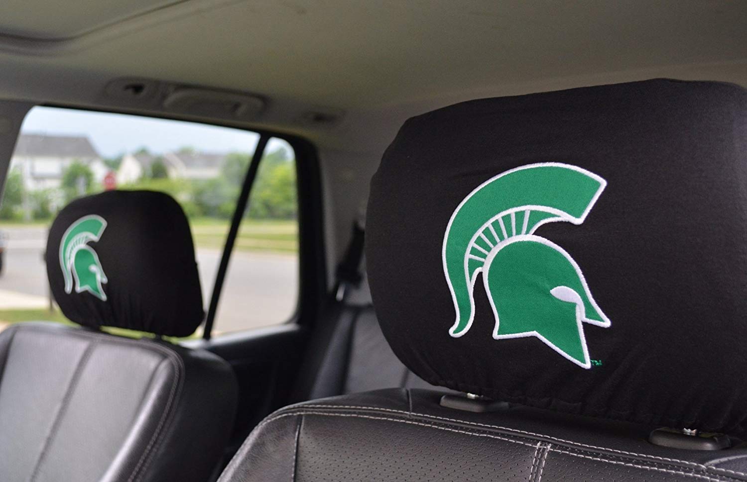 Headrest Cover Official National Collegiate Athletic Association Fan Shop Authentic NCAA Show School Pride Everywhere You Drive