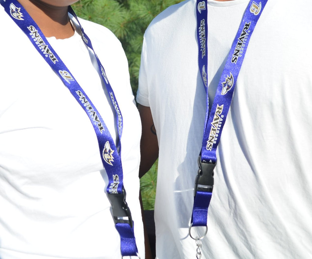 Official National Football League Fan Shop Authentic 2-pack NFL Lanyard/keychain Office Badge Holder