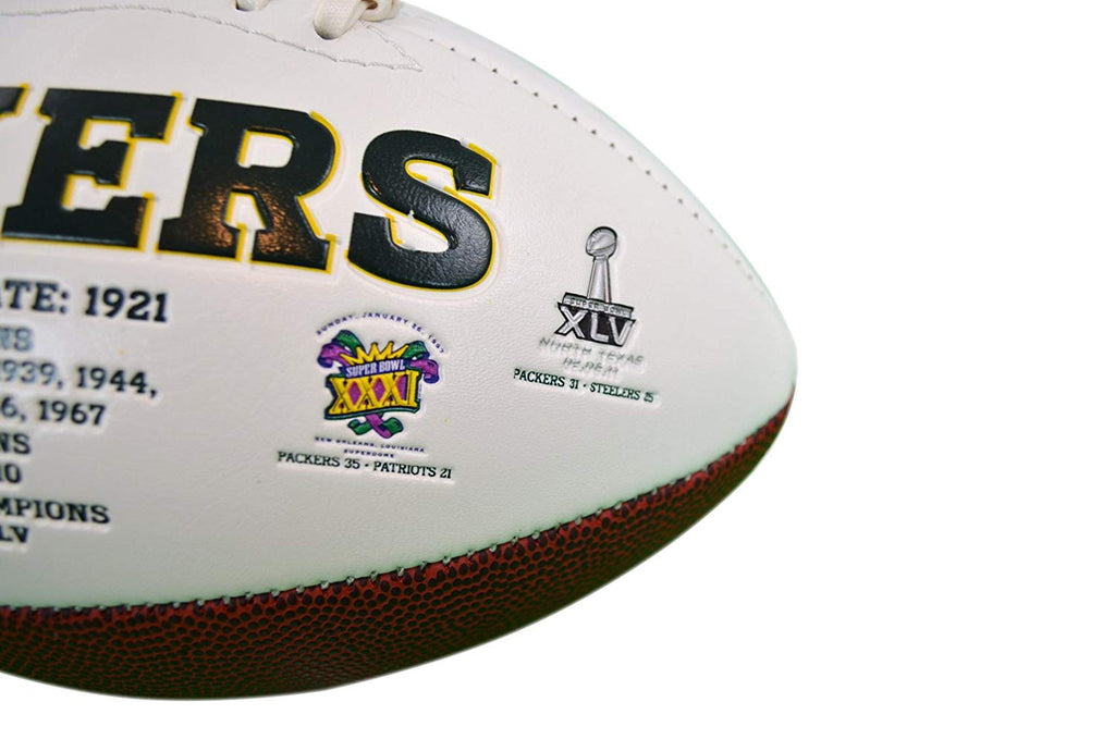 Jarden Sports Licensing/Pro-Mold Official National Football League Fan Shop Authentic NFL Signature Series Super Bowl Ball and Display Case. Great Collectible Bundle for the office or Man Cave