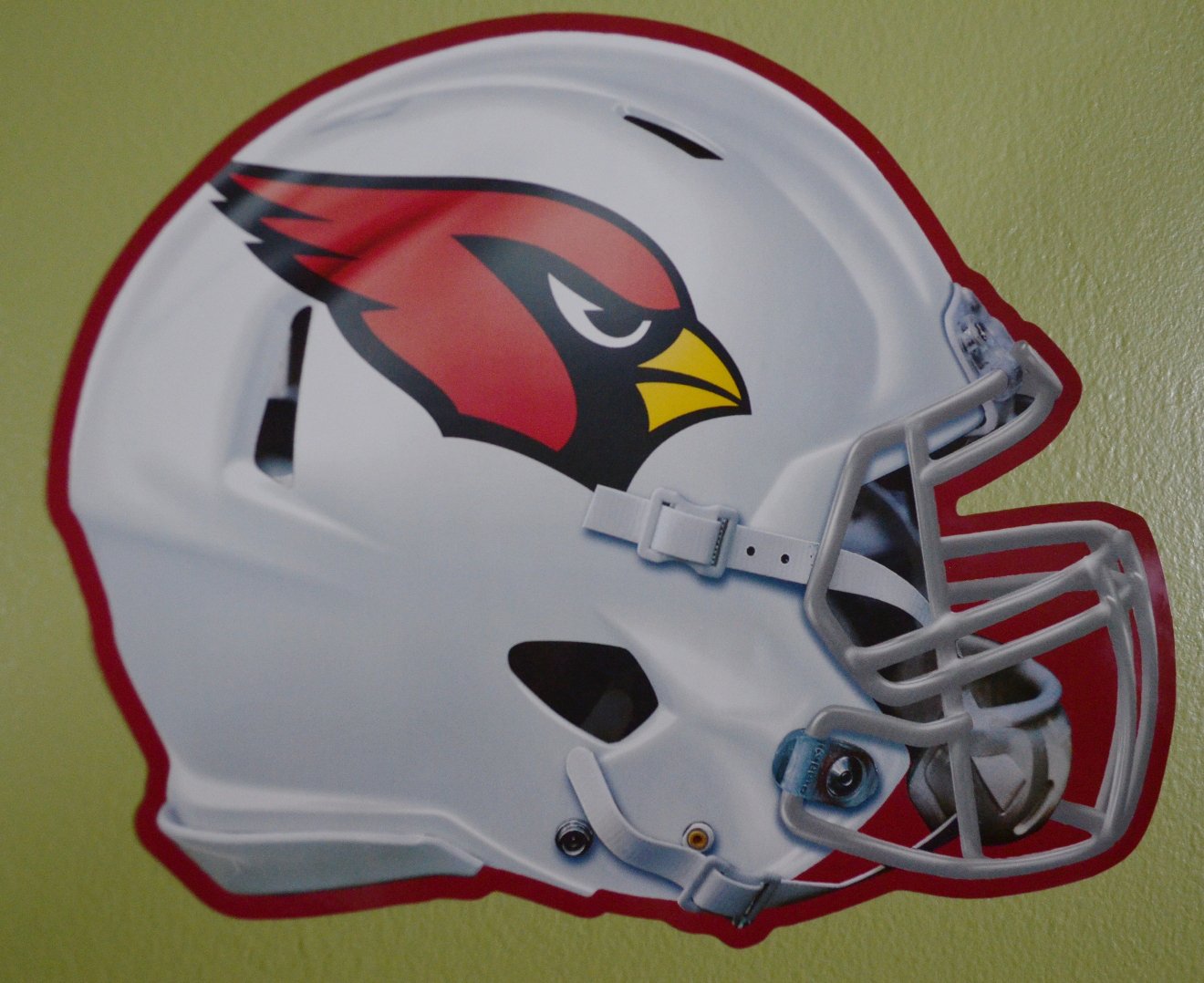 Official National Football League Fan Shop Licensed NFL Shop Multi-use Decals (Arizona Cardinals)