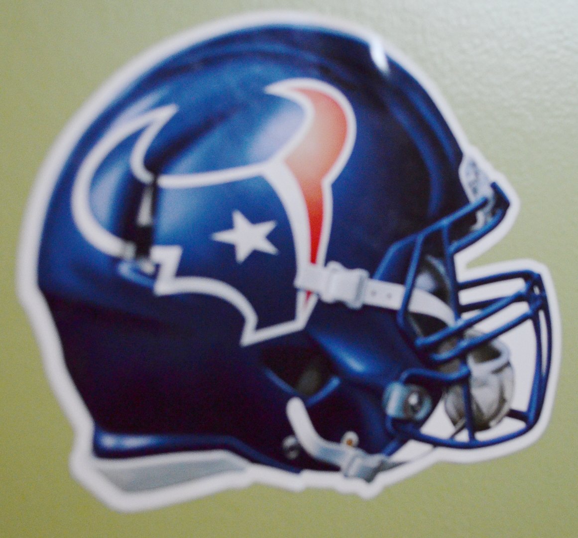 WinCraft Official National Football League Fan Shop Licensed NFL Shop Multi-use Decals (Houston Texans)