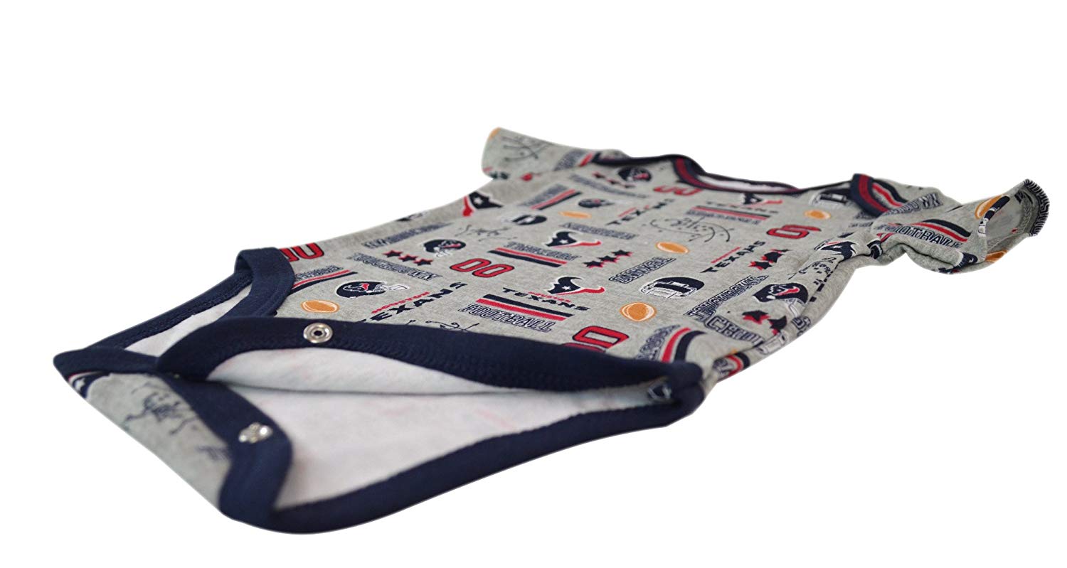  Official National Football League Fan Shop Authentic NFL Baby 3-pc Body Suit Onesie, Cap and Bib Bundled Set