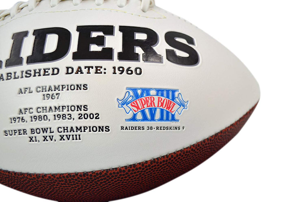 Jarden Sports Licensing/Pro-Mold Official National Football League Fan Shop Authentic NFL Signature Series Super Bowl Ball and Display Case. Great Collectible Bundle for the office or Man Cave