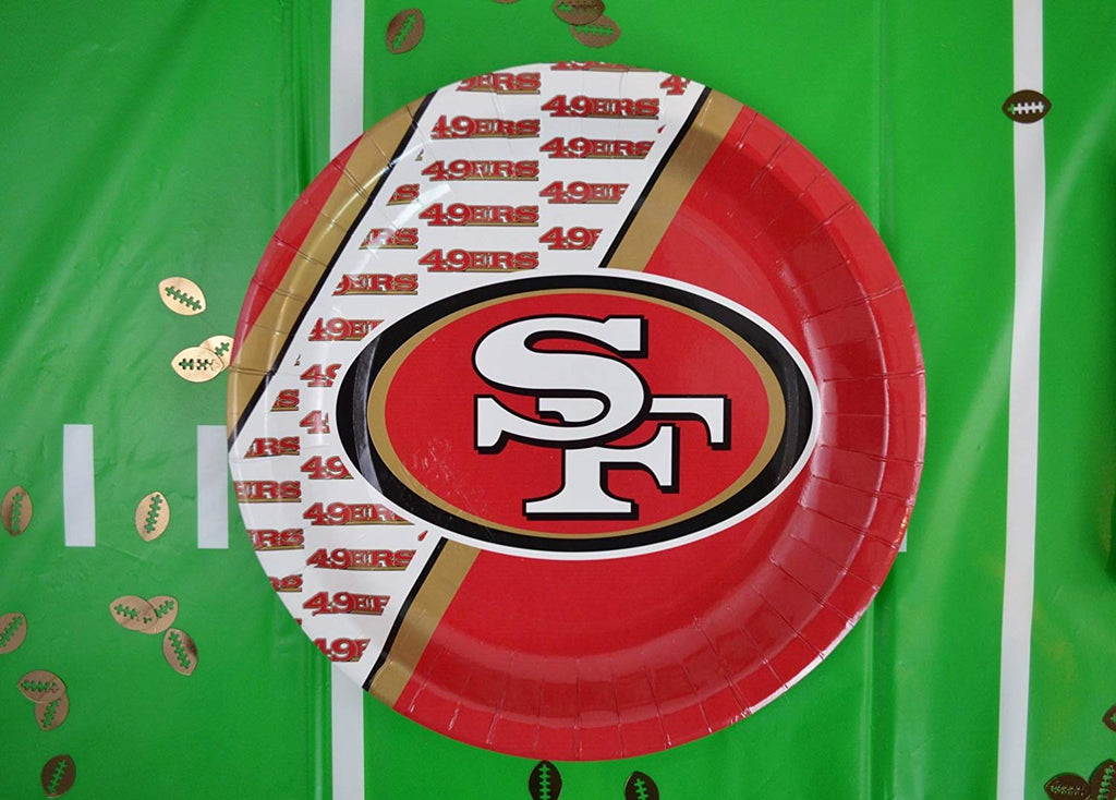 Duck House Official National Football Fan Shop Authentic NFL Tailgate Party Kit Bundle for 20 Fans - Table Setting and More