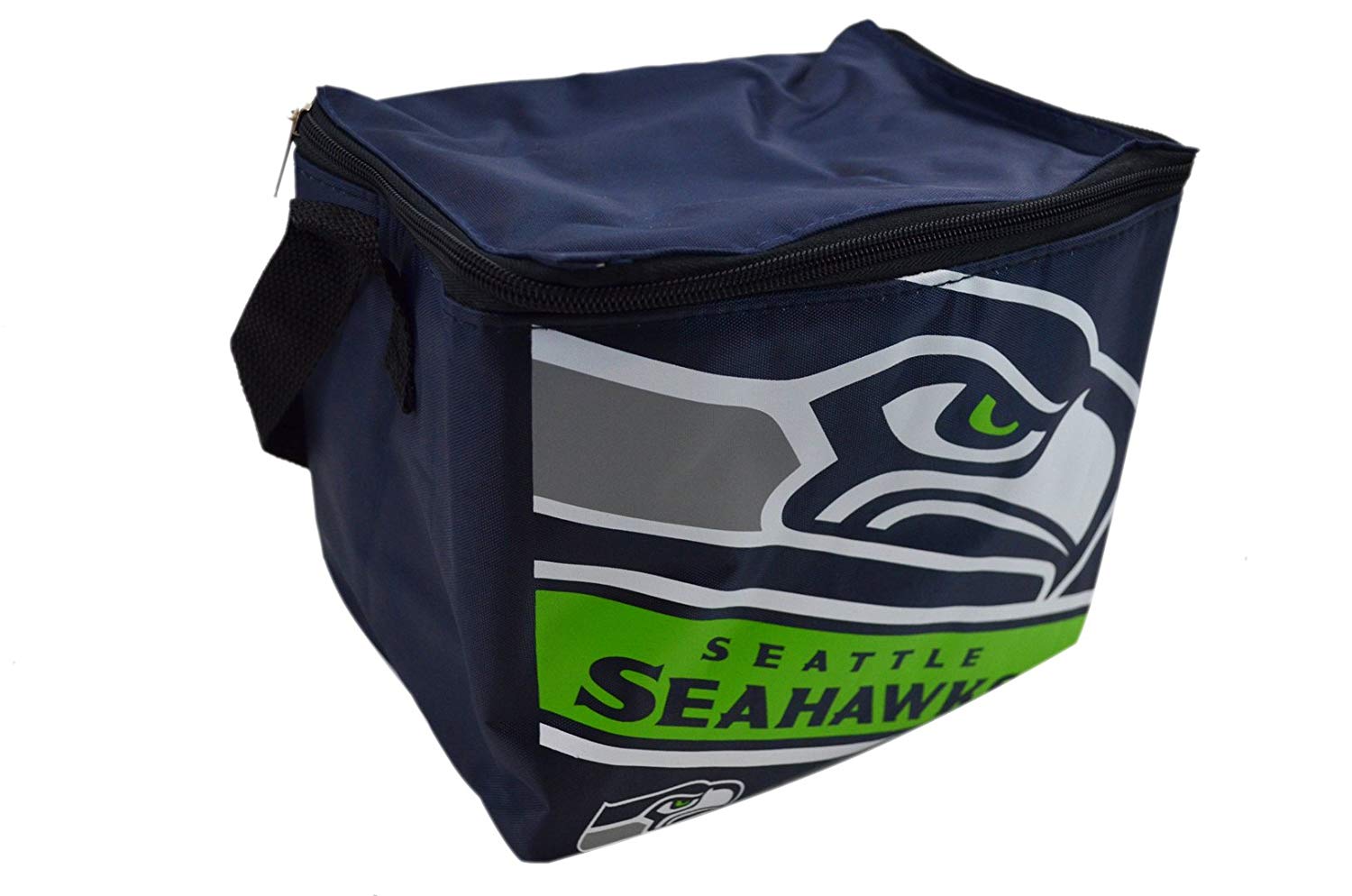 NFL Shop Collapsible Insulated Lunch Bag with Re-freezable Ice Packs Bundle