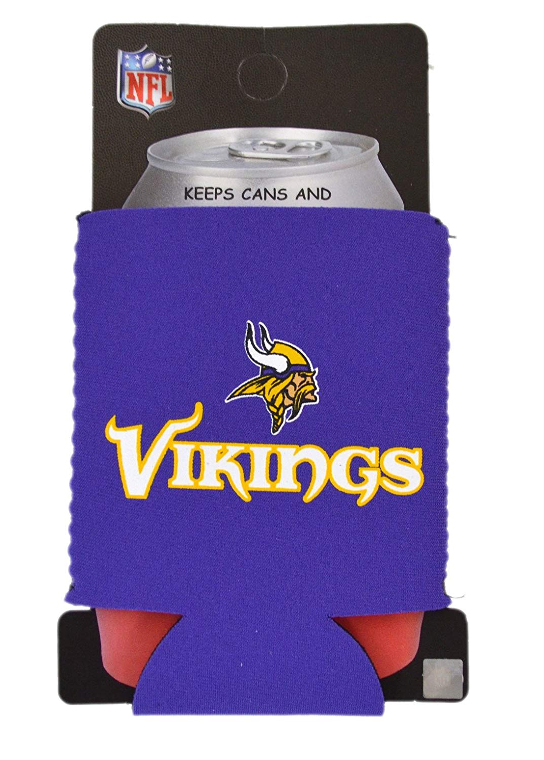 Official National Football League Fan Shop Authentic 2-Pack NFL Insulated 12 oz Can Cooler