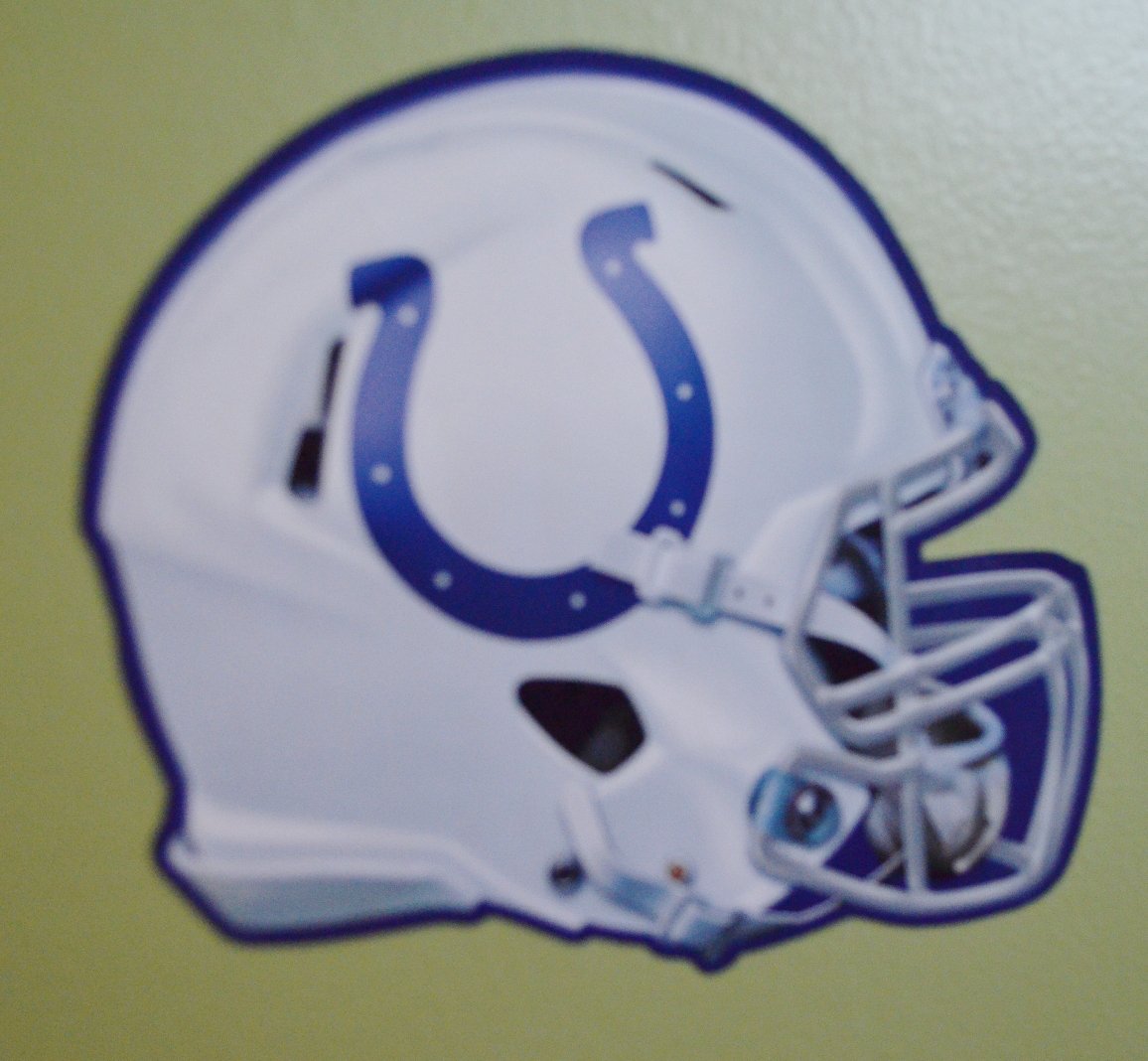 WinCraft Official National Football League Fan Shop Licensed NFL Shop Multi-use Decals (Indianapolis Colts)