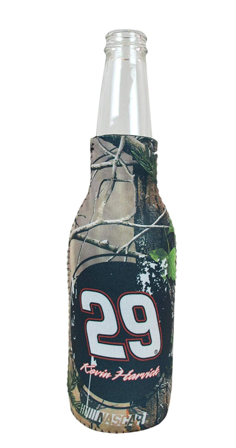 Official NASCAR Fan Shop Authentic 2-pack 12 Oz Bottle Insulated Holders. Show Pride for your favorite NASCAR driver. Keep bottle Cold longer and hands dry