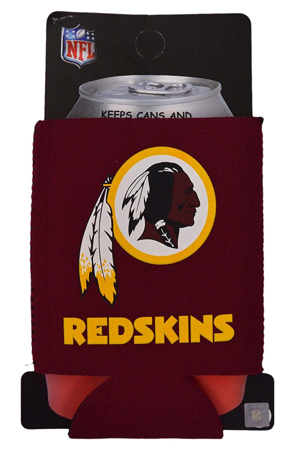Official National Football League Fan Shop Authentic 2-Pack NFL Insulated 12 oz Can Cooler