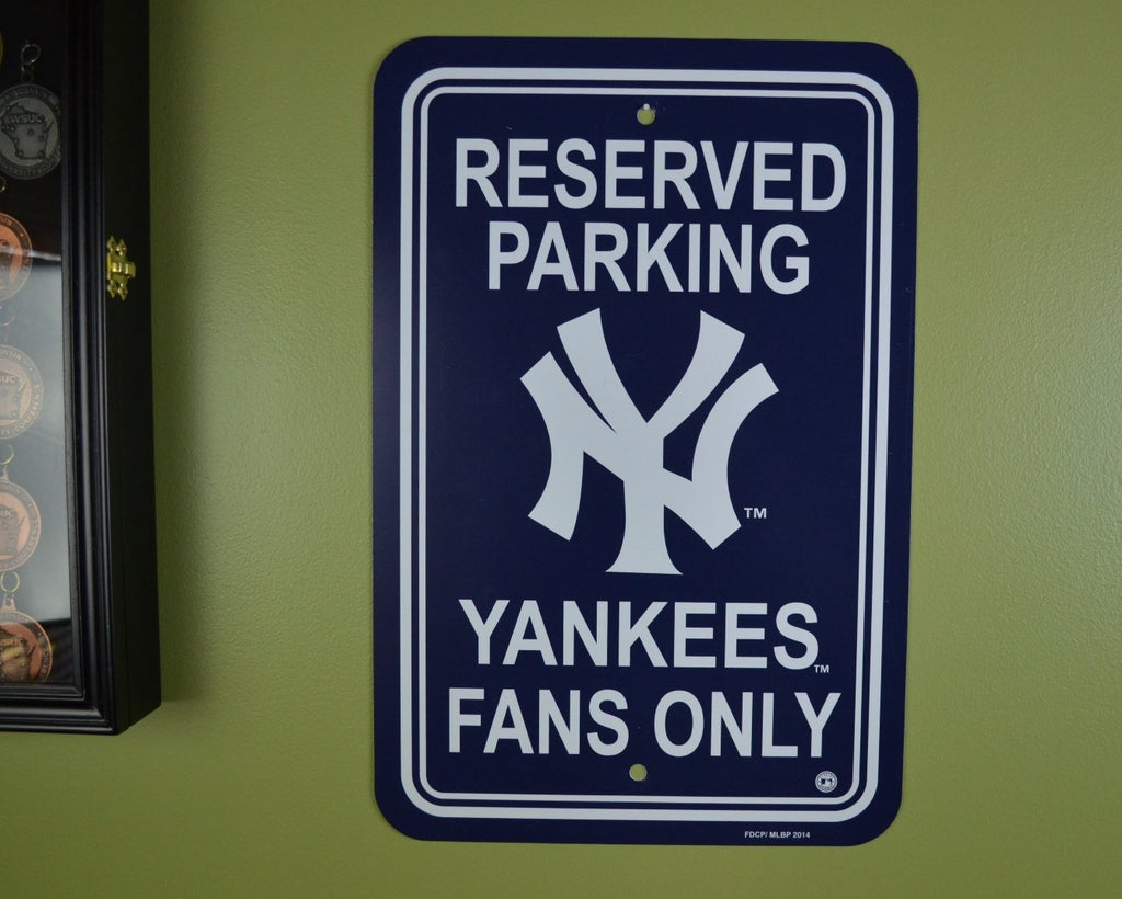 Fremont Die Official Major League Baseball Shop Authentic MLB Parking Sign - Man Cave and Bar