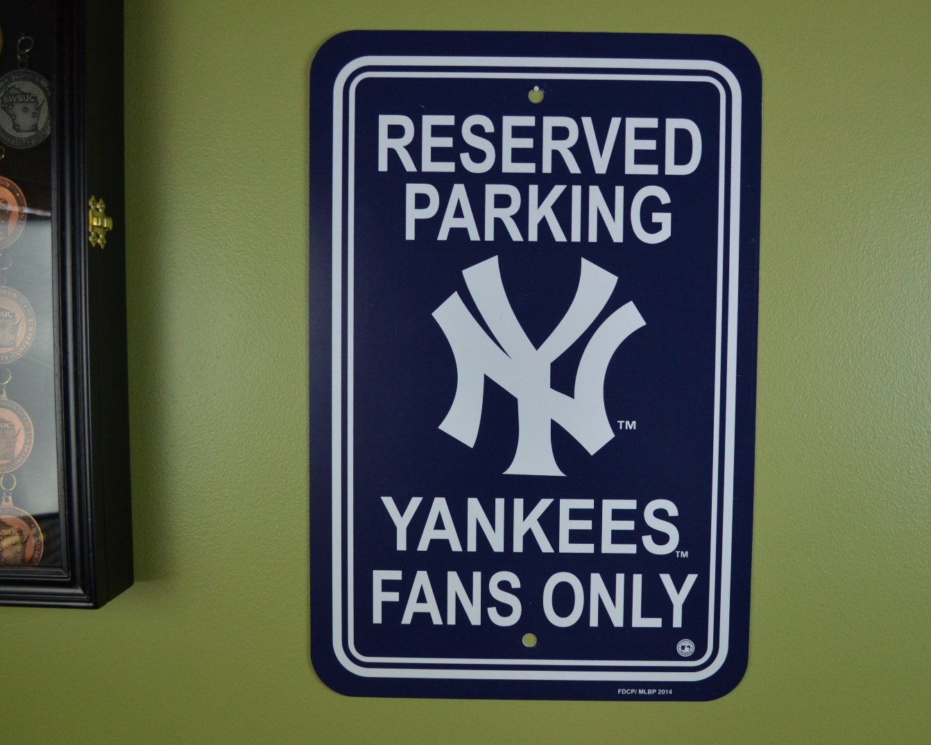 Fremont Die Official Major League Baseball Shop Authentic MLB Parking Sign - Man Cave and Bar