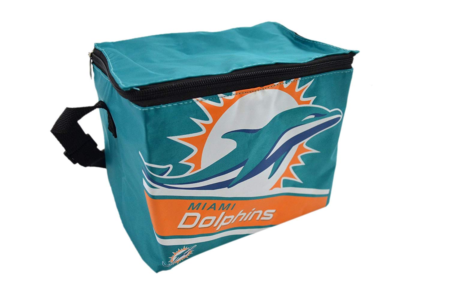 NFL Shop Collapsible Insulated Lunch Bag with Re-freezable Ice Packs Bundle