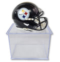 Official National Football League Fan Shop Authentic NFL Mini Speed Helmet and Display Case Bundle. Great Sports Fan Collectible - Office, Home or Man Cave