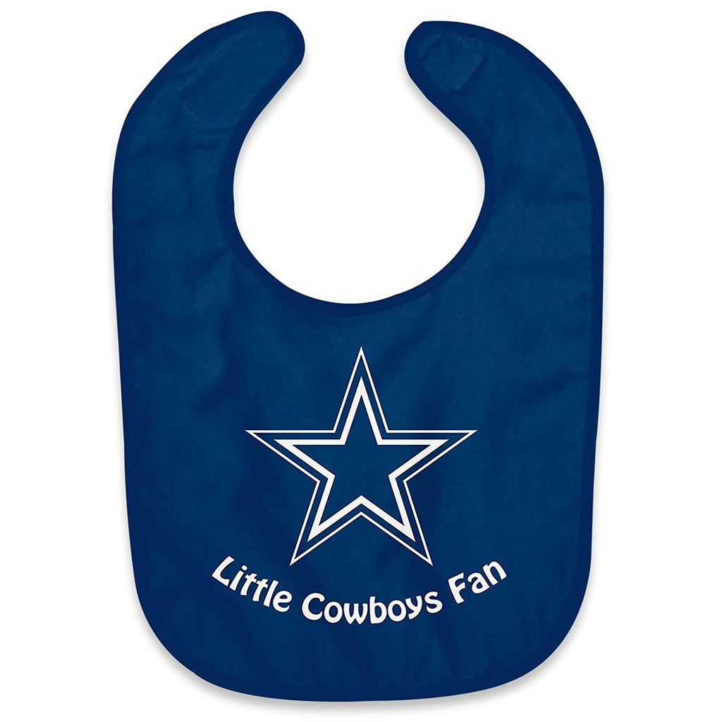 Official NFL Fan Shop Authentic Baby Pacifier and Bib Bundle Set. Start Out Early in Joining The Fan Club and Show Support for Your Favorite Football Team